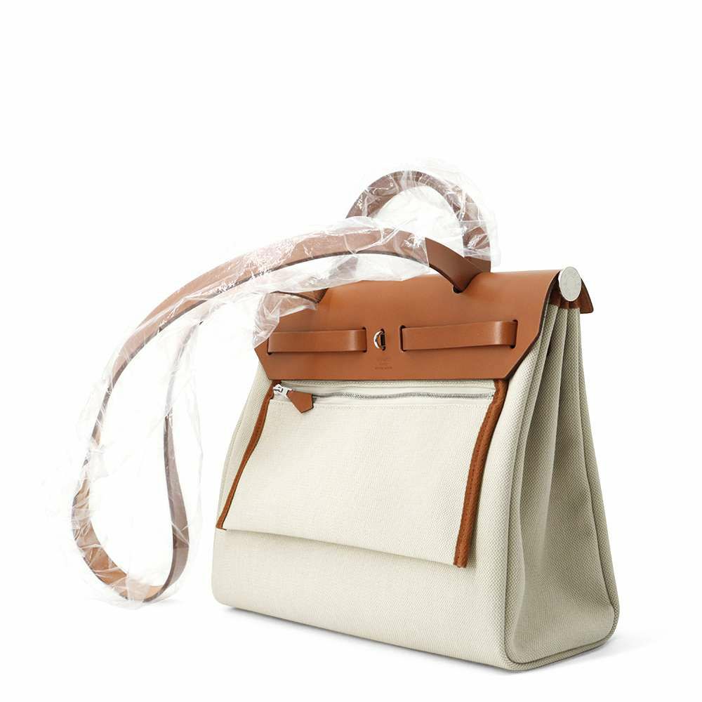 エルメス エールバッグジップPM ルトゥルネ ベトン/フォーブ/シルバー金具 トワルミリタリー/ヴァッシュハンター B刻印