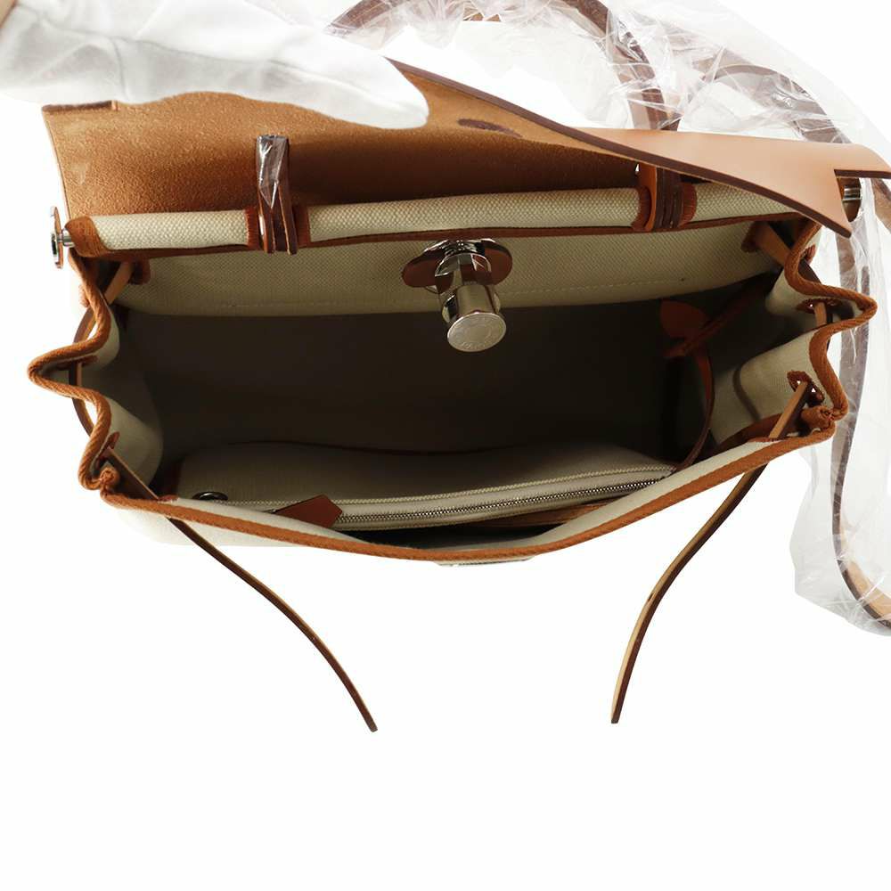 エルメス エールバッグジップPM ルトゥルネ ベトン/フォーブ/シルバー金具 トワルミリタリー/ヴァッシュハンター B刻印