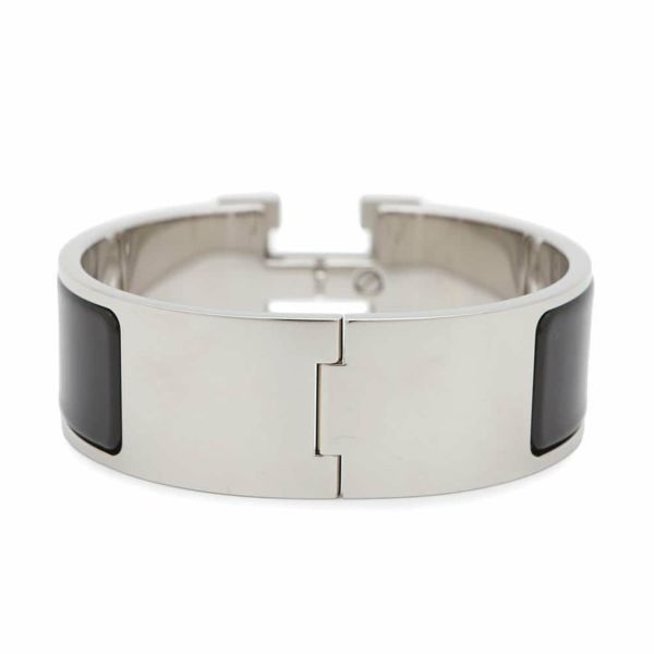 エルメス ブレスレット クリック H クリッククラックGM ブラック/シルバー金具 HERMES アクセサリー