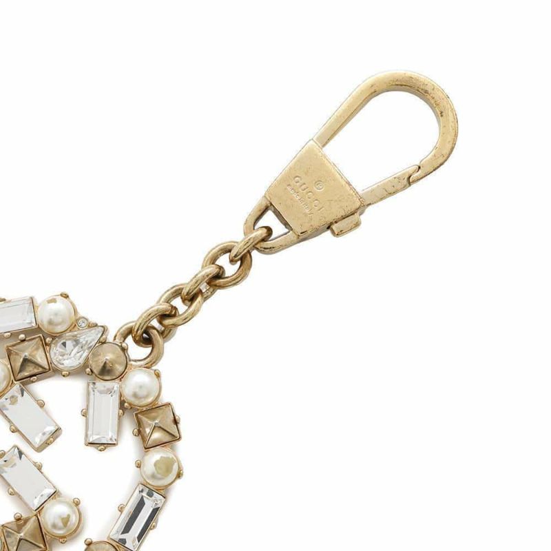 グッチ  キーホルダー ラインストーン  GG GUCCI チャーム