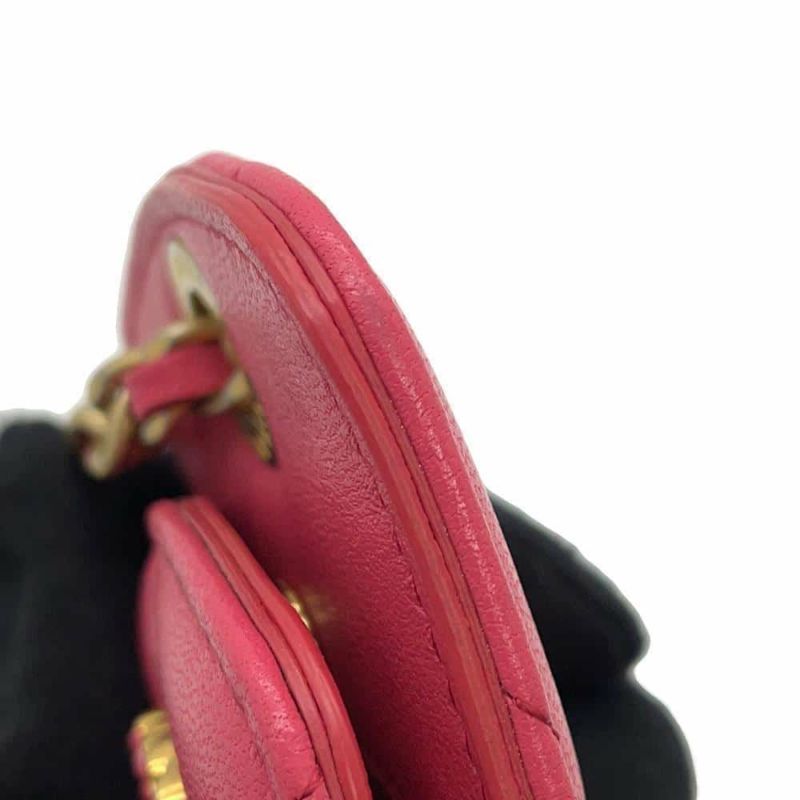 シャネル ラゲージタグ マトラッセ ココマーク ラムスキン AP1119 CHANEL チャーム