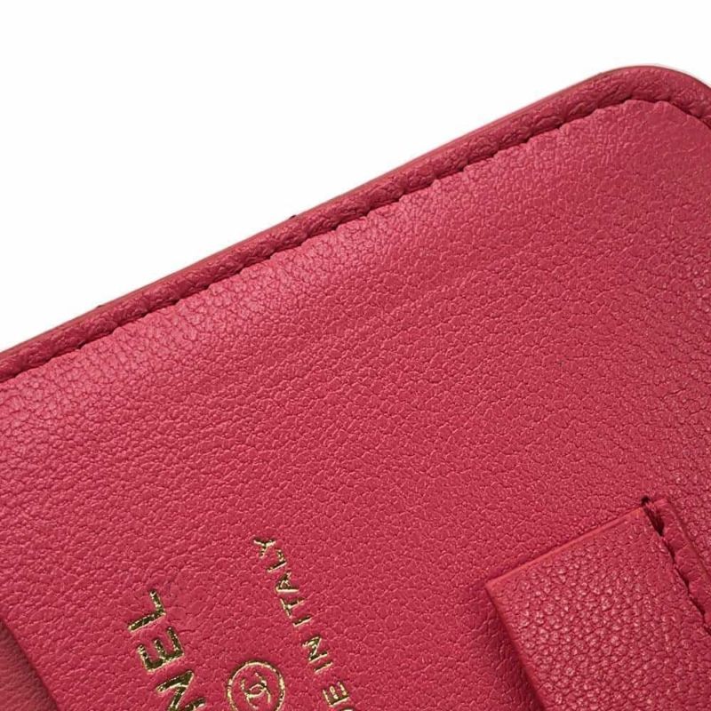 シャネル ラゲージタグ マトラッセ ココマーク ラムスキン AP1119 CHANEL チャーム