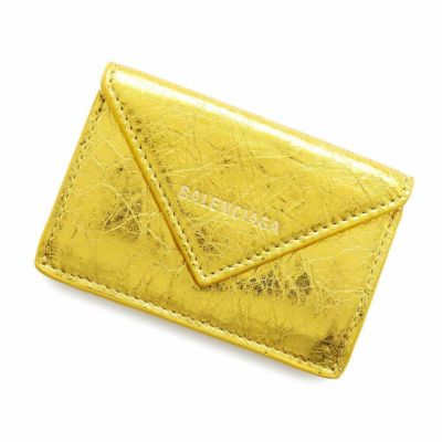 バレンシアガ 二つ折り財布 BBロゴ レザー 779971 BALENCIAGA