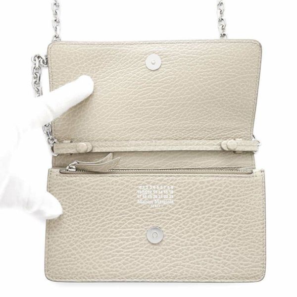 メゾンマルジェラ チェーンウォレット レザー S56UI0147 P4455 Maison Margiela 財布