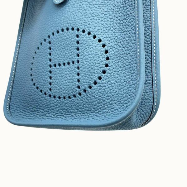 エルメス エブリンTPM アマゾン ニューブルージーン/ゴールド金具 トリヨンクレマンス B刻印