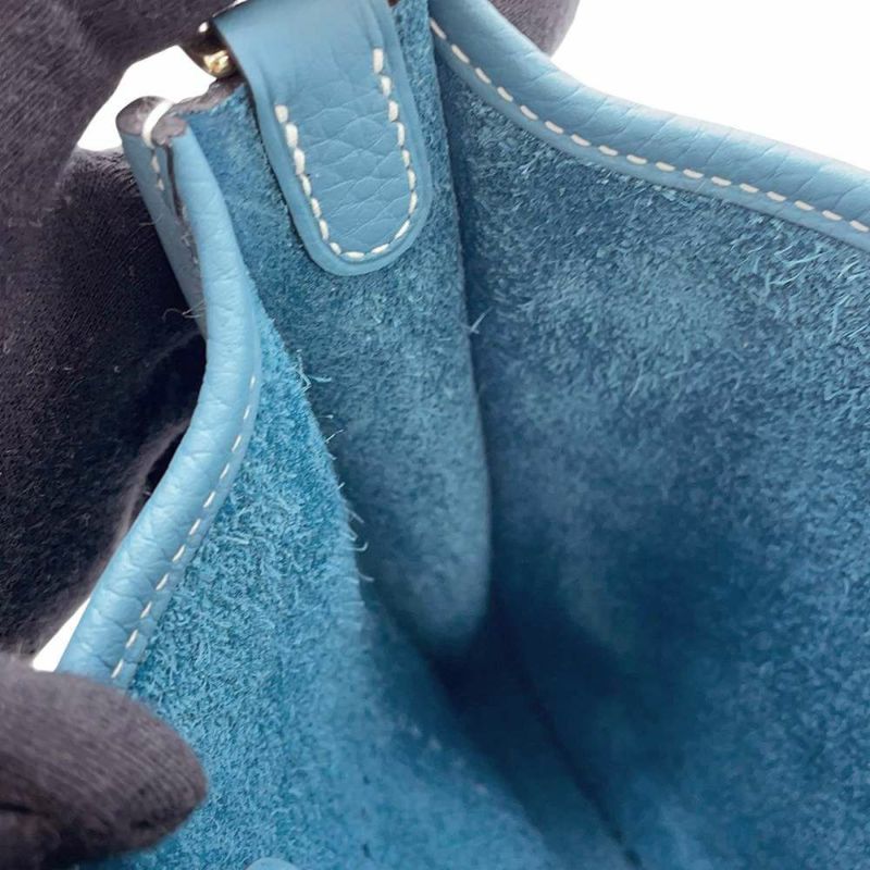 エルメス エブリンTPM アマゾン ニューブルージーン/ゴールド金具 トリヨンクレマンス B刻印