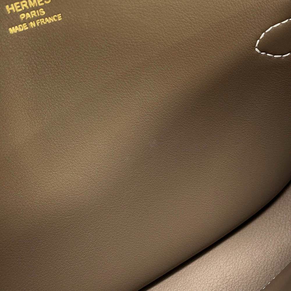 エルメス ジプシエール ミニ エトゥープ/ゴールド金具  エバーカラー B刻印 HERMES バッグ