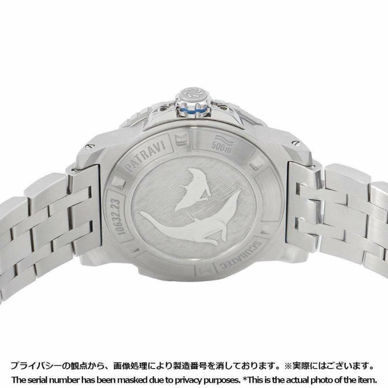 カール F.ブヘラ パトラビ スキューバテック CARL F. BUCHERER 腕時計 ブルー文字盤