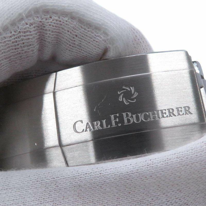 カール F.ブヘラ パトラビ スキューバテック CARL F. BUCHERER 腕時計 ブルー文字盤