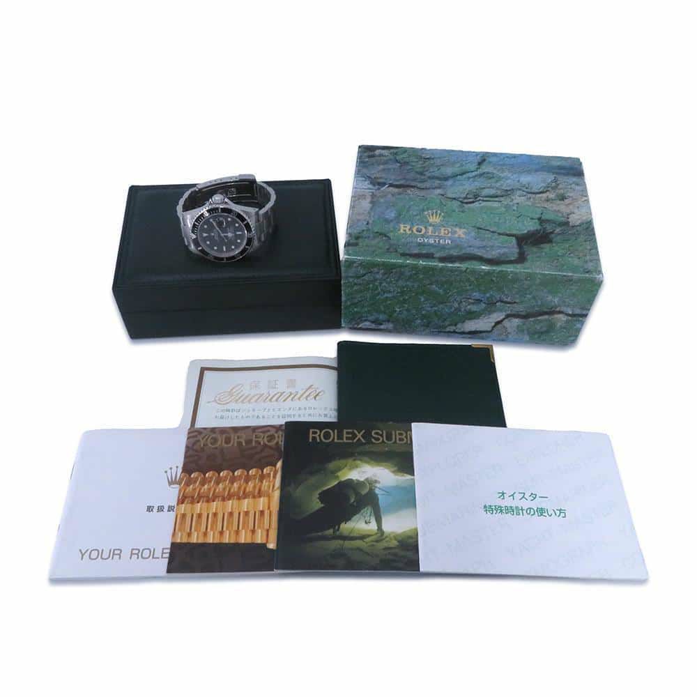 ロレックス サブマリーナ デイト A番 16610 ROLEX 腕時計 黒文字盤