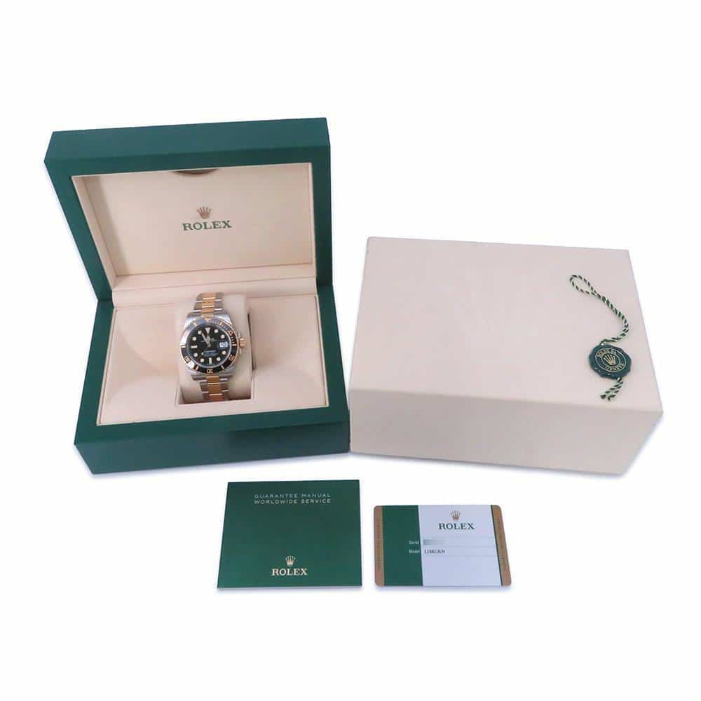 ロレックス サブマリーナ デイト コンビ SS/K18YGイエローゴールド 116613LN ROLEX 黒文字盤