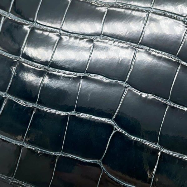 エルメス ケリーウォレット ロング トゥーゴー ヴェールフォンセ/シルバー金具 アリゲーターシャイン W刻印