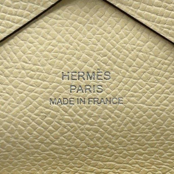 エルメス コインケース カルヴィ デュオ ナタ/シルバー金具 エプソン B刻印 HERMES 財布