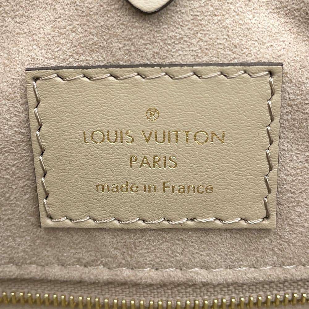 ルイヴィトン トートバッグ モノグラム・アンプラント オンザゴーMM M45494 LOUIS VUITTON バイカラー