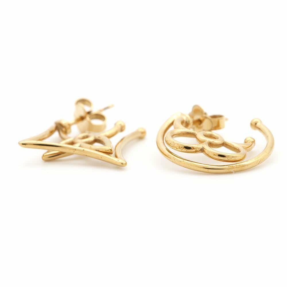 ルイヴィトン ピアス アシンメトリー モノグラム M00956 LOUIS VUITTON アクセサリー