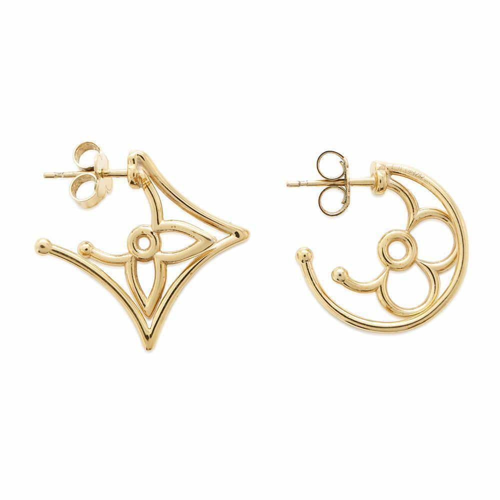 ルイヴィトン ピアス アシンメトリー モノグラム M00956 LOUIS VUITTON アクセサリー
