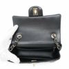 シャネル チェーンショルダーバッグ ミニ マトラッセ 20 ココマーク ラムスキン A69900 CHANEL フラップ 黒