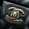シャネル チェーンショルダーバッグ ミニ マトラッセ 20 ココマーク ラムスキン A69900 CHANEL フラップ 黒