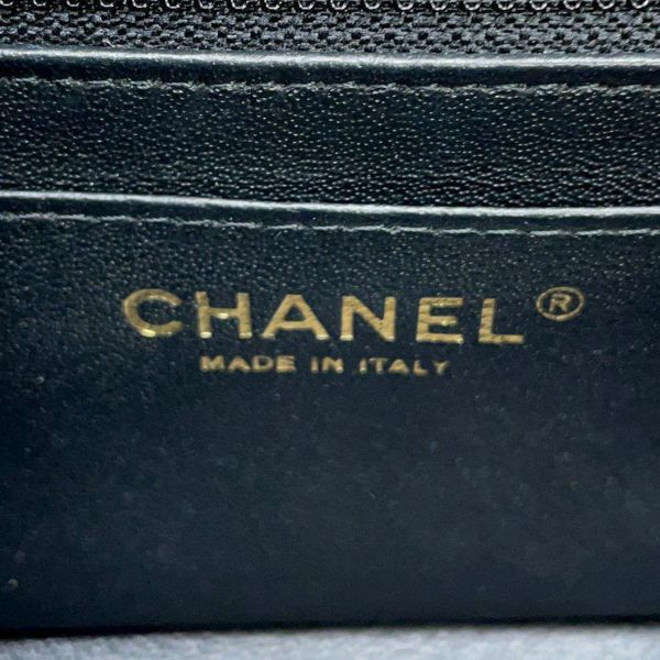 シャネル チェーンショルダーバッグ ミニ マトラッセ 20 ココマーク ラムスキン A69900 CHANEL フラップ 黒