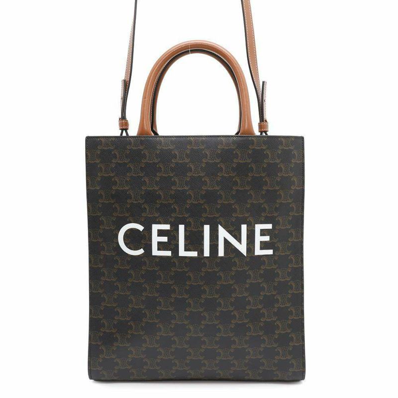 セリーヌ トートバッグ トリオンフ バーティカルカバ スモール 191542 CELINE 2way