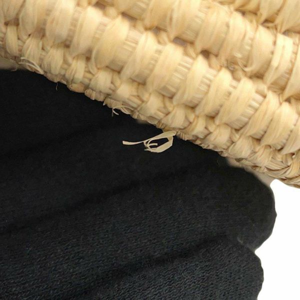 ロエベ トートバッグ スクエアバスケット スモール ラフィア カーフレザー A223099X02 LOEWE カゴバッグ