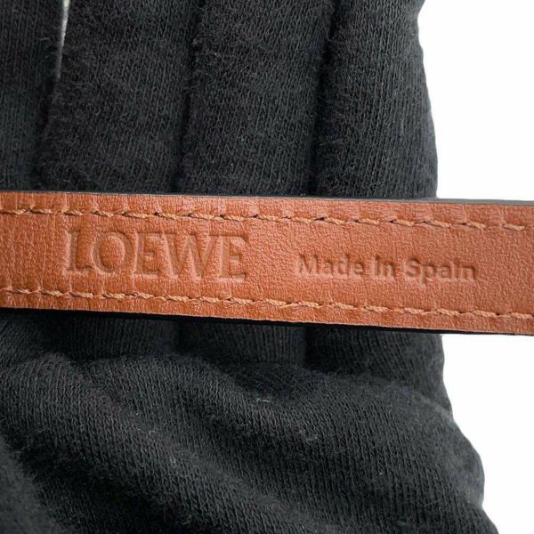 ロエベ トートバッグ スクエアバスケット スモール ラフィア カーフレザー A223099X02 LOEWE カゴバッグ