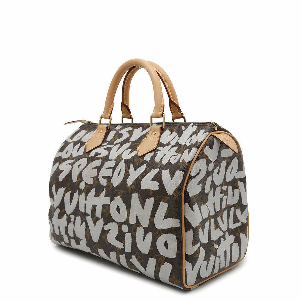 ルイヴィトン ハンドバッグ  モノグラム・グラフィティ スピーディ30 M92195 LOUIS VUITTON