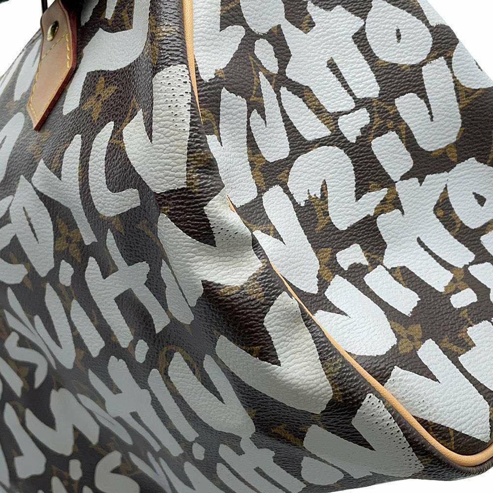 ルイヴィトン ハンドバッグ  モノグラム・グラフィティ スピーディ30 M92195 LOUIS VUITTON