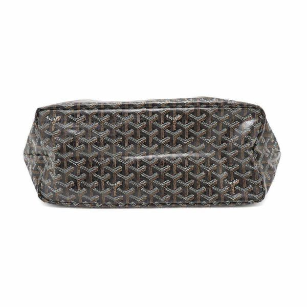 ゴヤール トートバッグ サンルイPM PVC/レザー STLOUIPMLTY01CL03P GOYARD ポーチ付き 黒