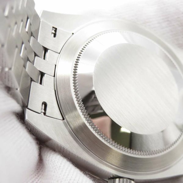 ロレックス デイトジャスト41 ランダムシリアル ルーレット 126300 ROLEX 腕時計 スレート文字盤 ローマン