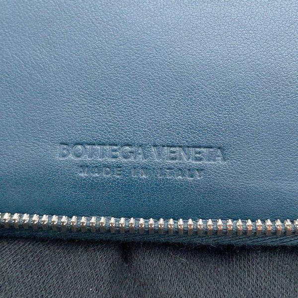 ボッテガヴェネタ 二つ折り財布 イントレチャート コンパクト ジップ アラウンド ウォレット  BOTTEGA VENETA 財布 コンパクトウォレット