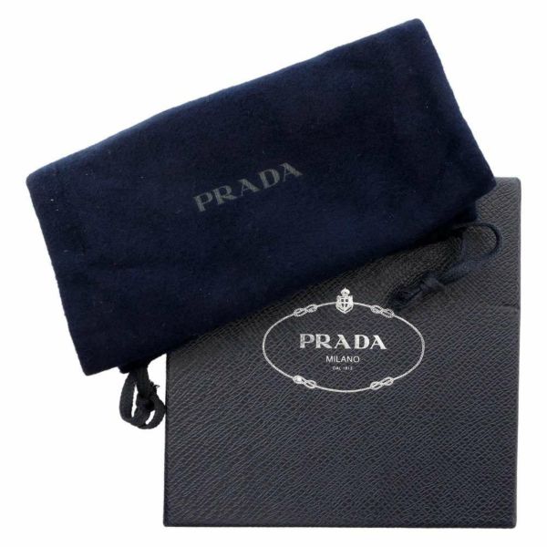 プラダ ベルト サフィアーノ トライアングル ロゴ リバーシブル サイズ80 2CA004 PRADA 雑貨 アパレル 小物 黒