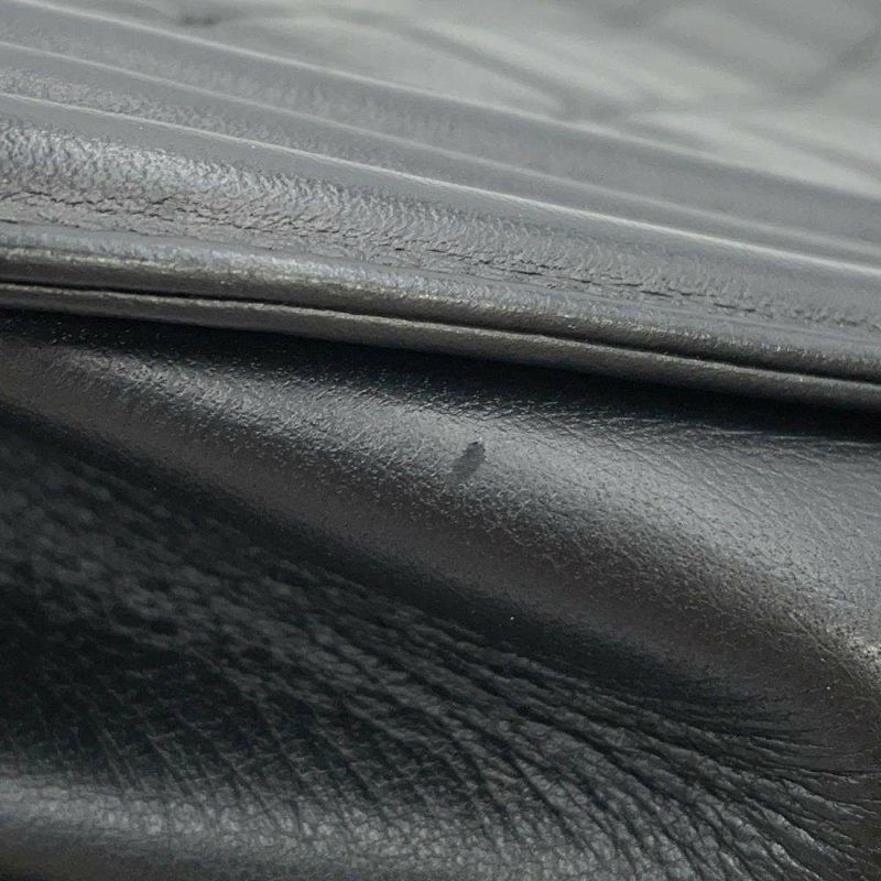 シャネル チェーンショルダーバッグ ボーイシャネル ラージ マトラッセ ココマーク ラムスキン A92193 CHANEL 黒