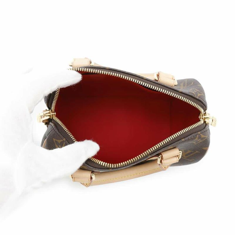 ルイヴィトン ハンドバッグ モノグラム スピーディ・バンドリエール20 M46234 2wayショルダーバッグ ブラック 黒