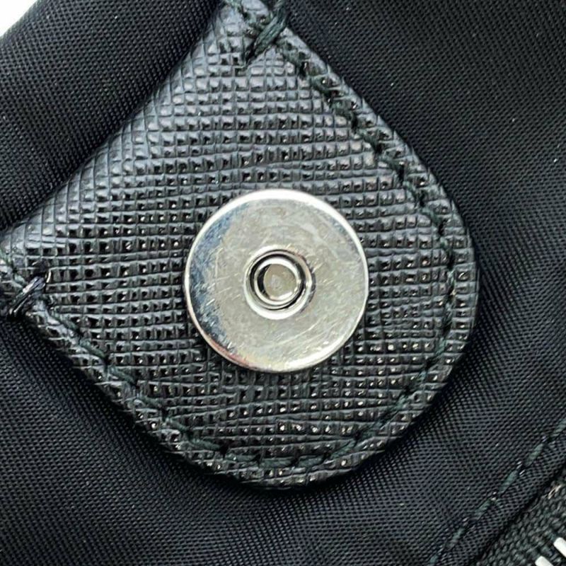 プラダ チェーントートバッグ キルティング ナイロン レザー 1BG740 PRADA バッグ 黒 2wayショルダーバッグ アウトレット品