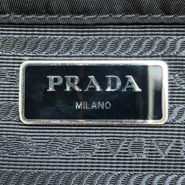 プラダ チェーントートバッグ キルティング ナイロン レザー 1BG740 PRADA バッグ 黒 2wayショルダーバッグ アウトレット品