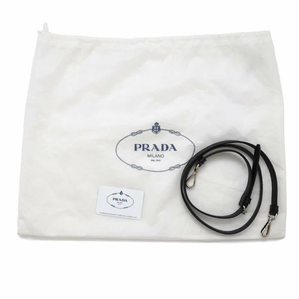プラダ チェーントートバッグ キルティング ナイロン レザー 1BG740 PRADA バッグ 黒 2wayショルダーバッグ アウトレット品