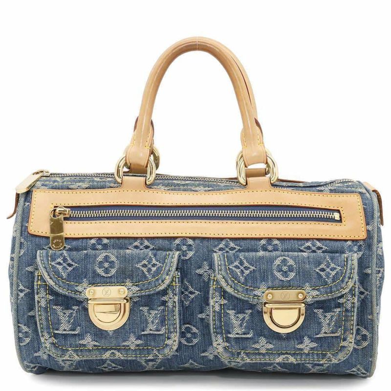 ルイヴィトン ハンドバッグ モノグラム デニム ネオ・スピーディ M95019 LOUIS VUITTON ヴィトン バッグ