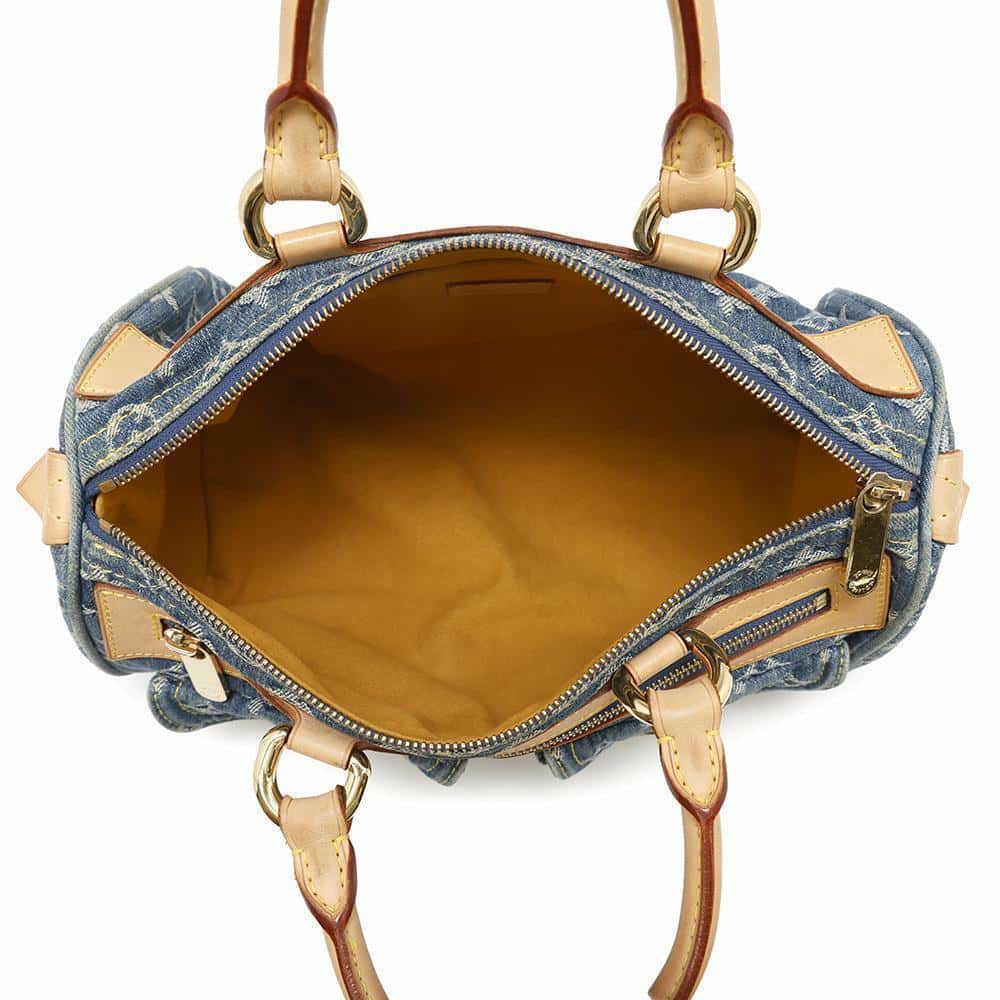 ルイヴィトン ハンドバッグ モノグラム デニム ネオ・スピーディ M95019 LOUIS VUITTON ヴィトン バッグ