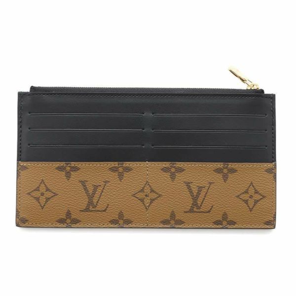 ルイヴィトン 財布 モノグラム・リバース スリムパース M80390 LOUIS VUITTON ヴィトン ブラック 黒