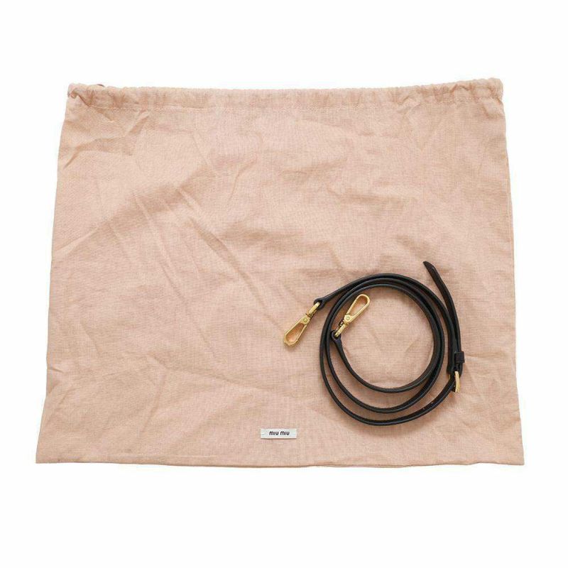 ミュウミュウ ハンドバッグ マテラッセ デニム レザー 5BG069 MIUMIU 2way