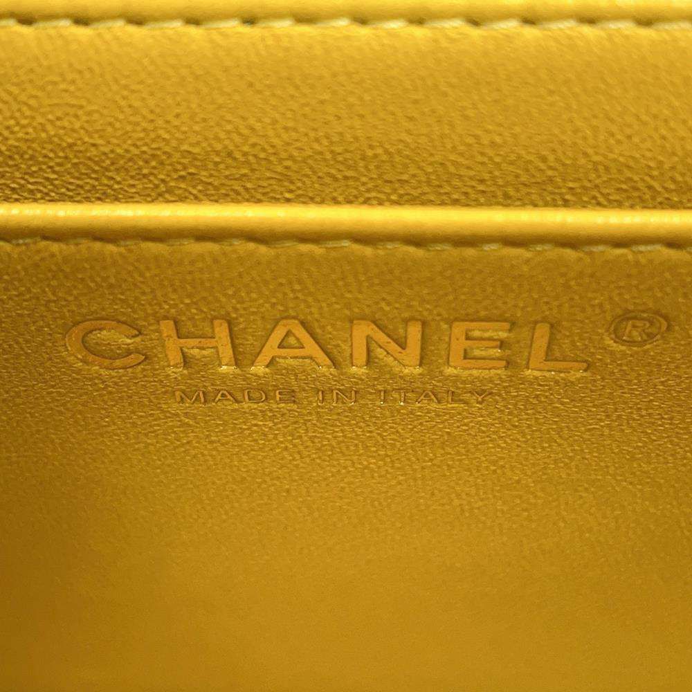 シャネル チェーンショルダーバッグ マトラッセ ココマーク トップハンドル ラムスキン AS2431 CHANEL 2way