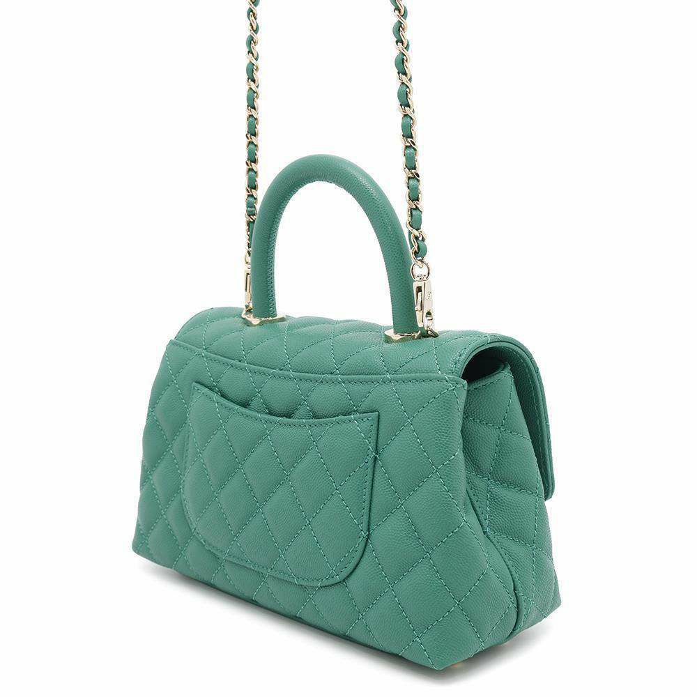 シャネル ハンドバッグ マトラッセ ココマーク ココハンドル キャビアスキン A92990 CHANEL 2way