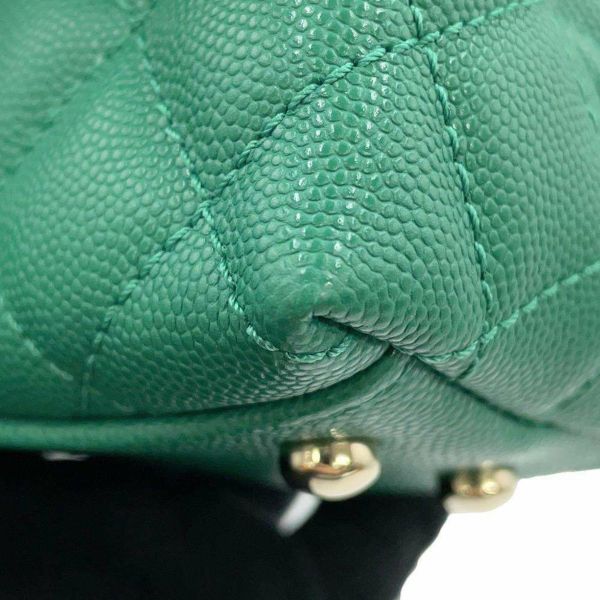 シャネル ハンドバッグ マトラッセ ココマーク ココハンドル キャビアスキン A92990 CHANEL 2way