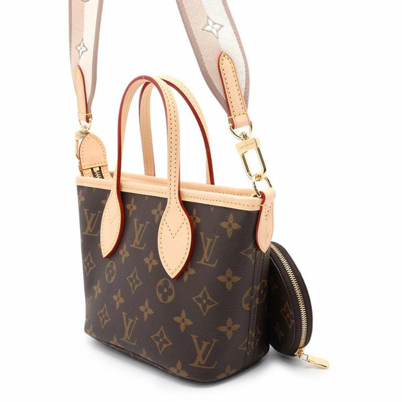 新品 ルイヴィトン トートバッグ モノグラム ネヴァーフル BB M46705 LOUIS VUITTON ベージュ