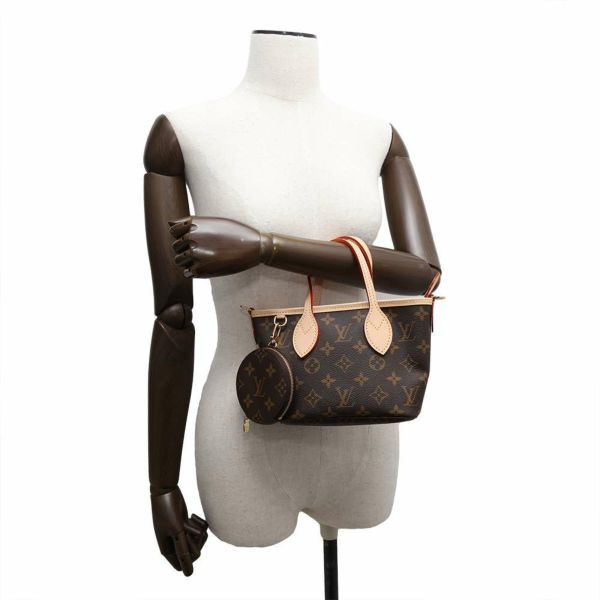 新品 ルイヴィトン トートバッグ モノグラム ネヴァーフル BB M46705 LOUIS VUITTON ベージュ