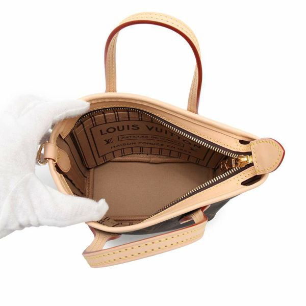 新品 ルイヴィトン トートバッグ モノグラム ネヴァーフル BB M46705 LOUIS VUITTON ベージュ