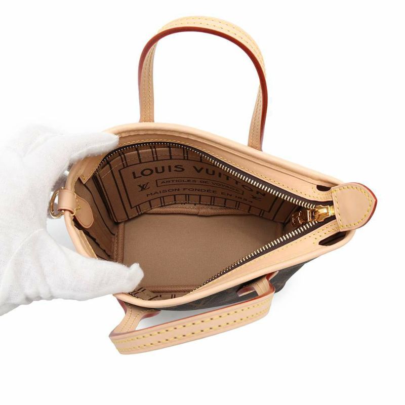 新品 ルイヴィトン トートバッグ モノグラム ネヴァーフル BB M46705 LOUIS VUITTON ベージュ