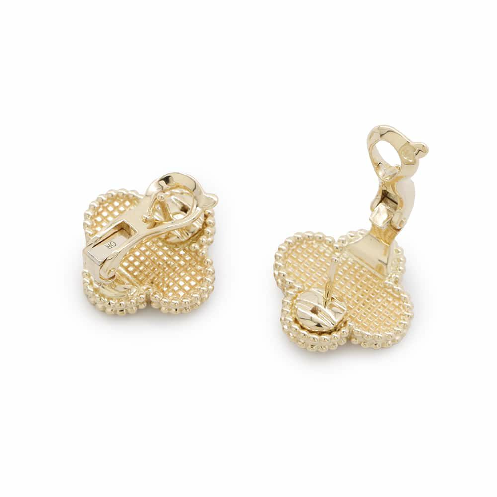 ヴァンクリーフ&アーペル ピアス ヴィンテージ アルハンブラ イヤリング K18YGイエローゴールド VCARO1IH00 ジュエリー