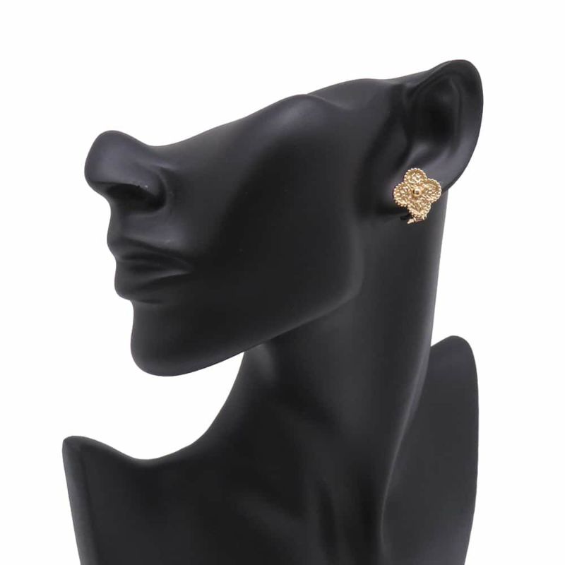 ヴァンクリーフ&アーペル ピアス ヴィンテージ アルハンブラ イヤリング K18YGイエローゴールド VCARO1IH00 ジュエリー